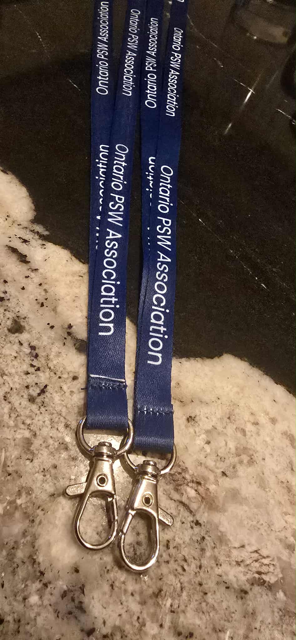 Ontario PSW Association Lanyard!